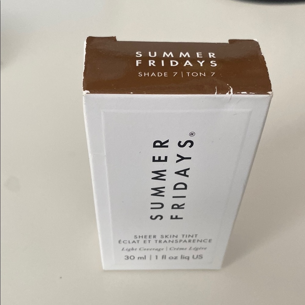 Summer Fridays Sheer Skin Tint Shade 7
